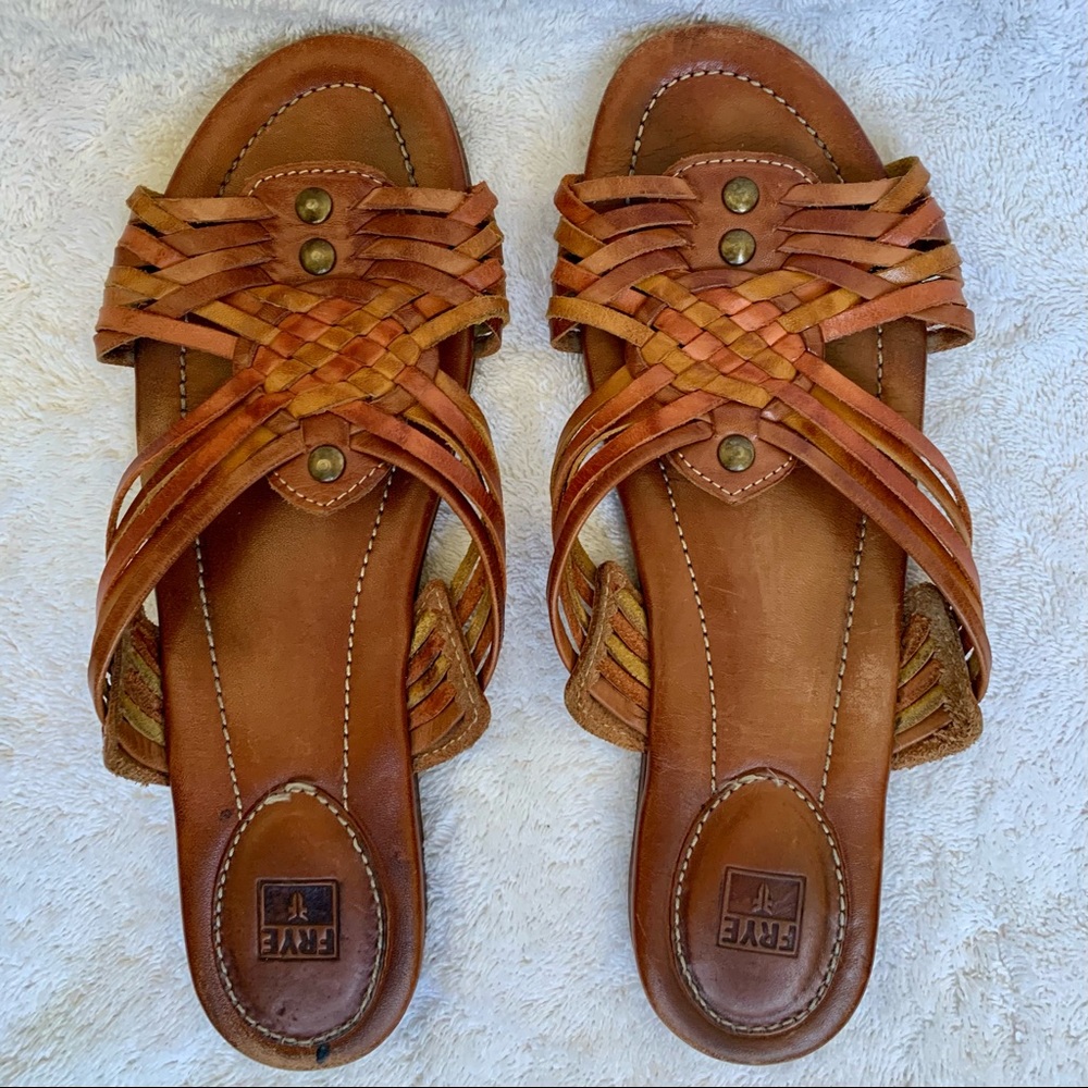 Frye Jacey Huarache Slide